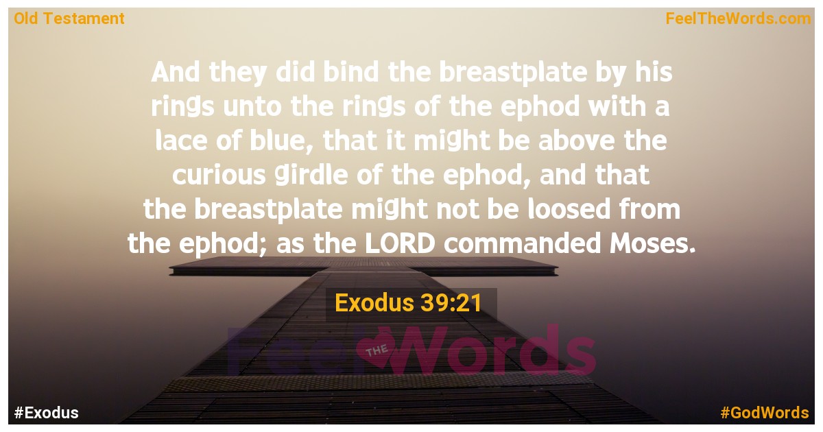 Exodus 39:21
