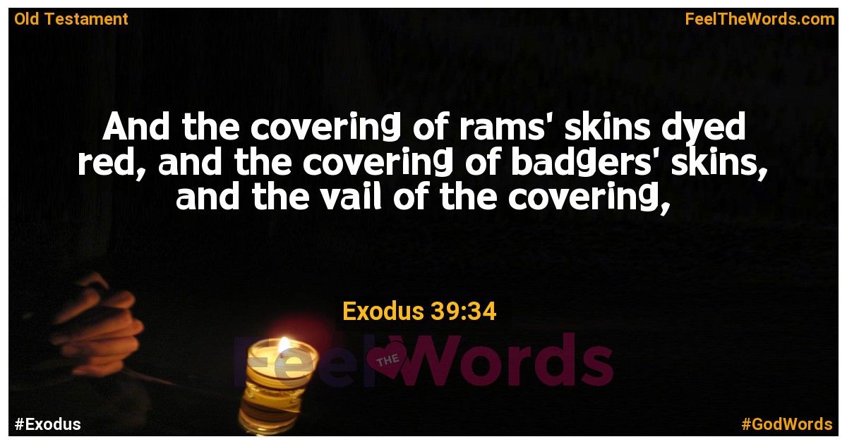Exodus 39:34
