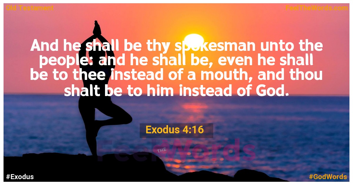 Exodus 4:16