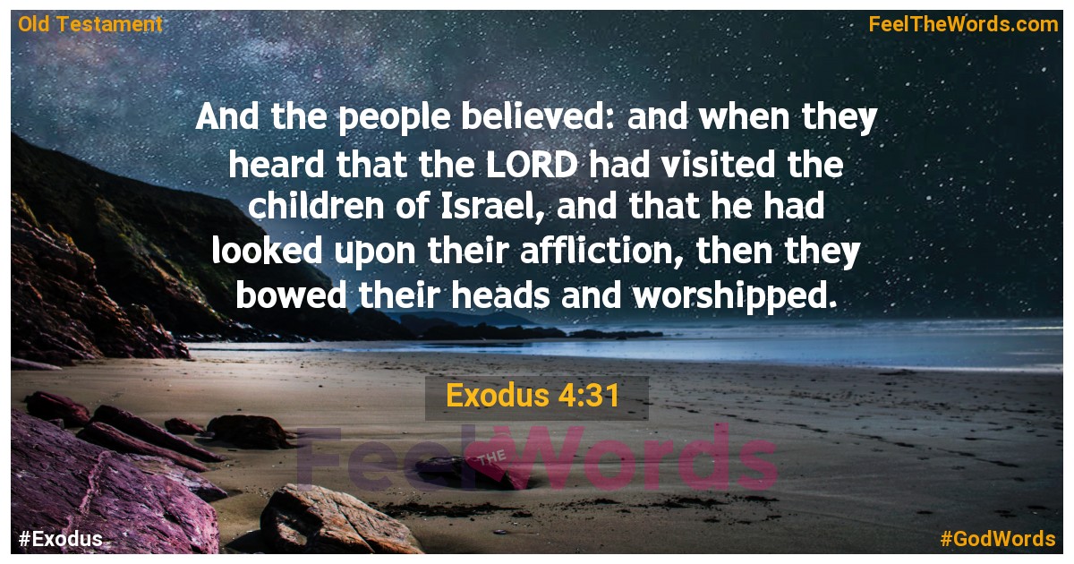 Exodus 4:31