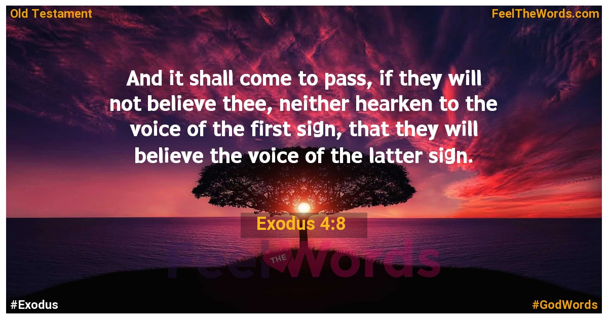 Exodus 4:8