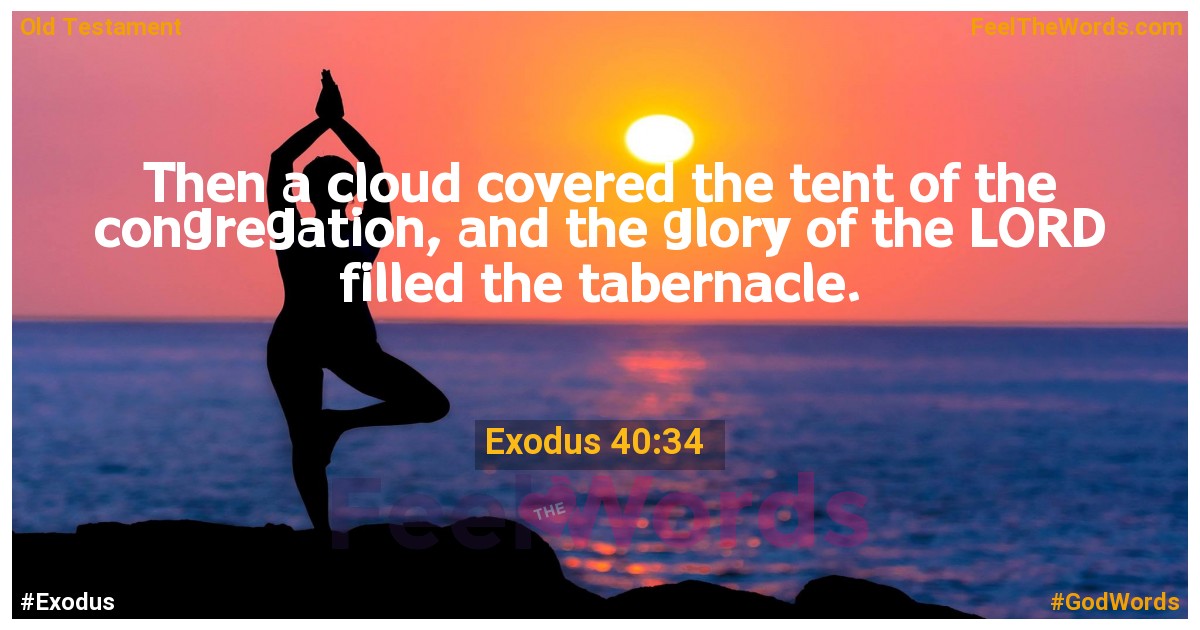 Exodus 40:34