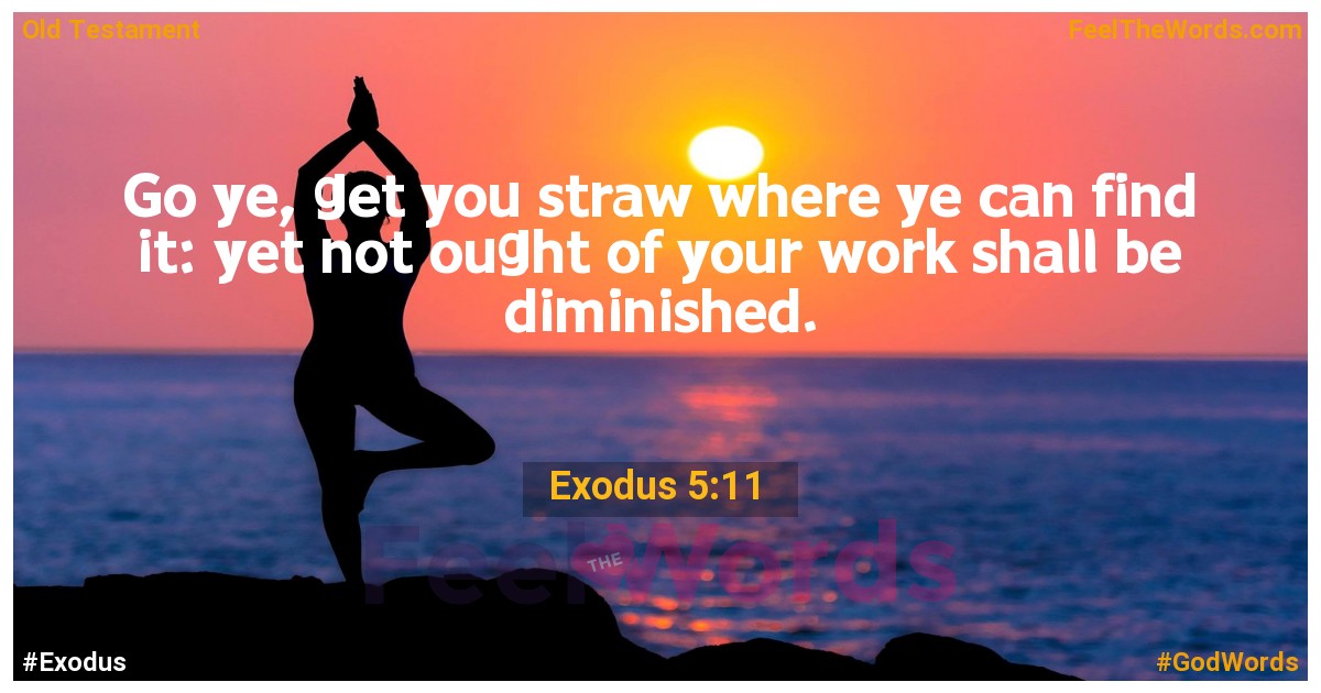 Exodus 5:11