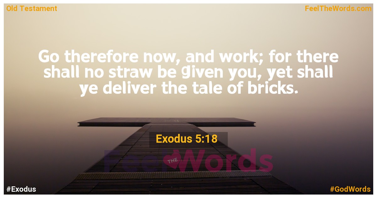Exodus 5:18