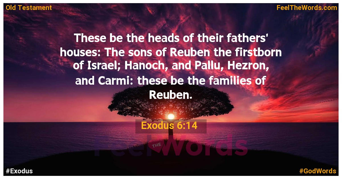 Exodus 6:14