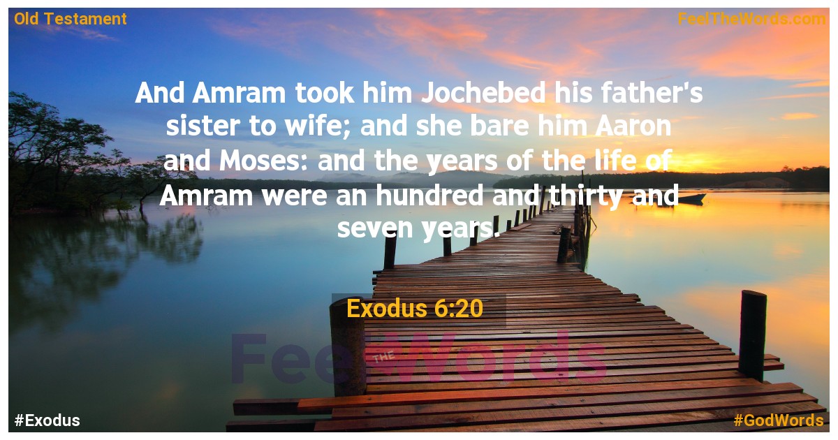 Exodus 6:20