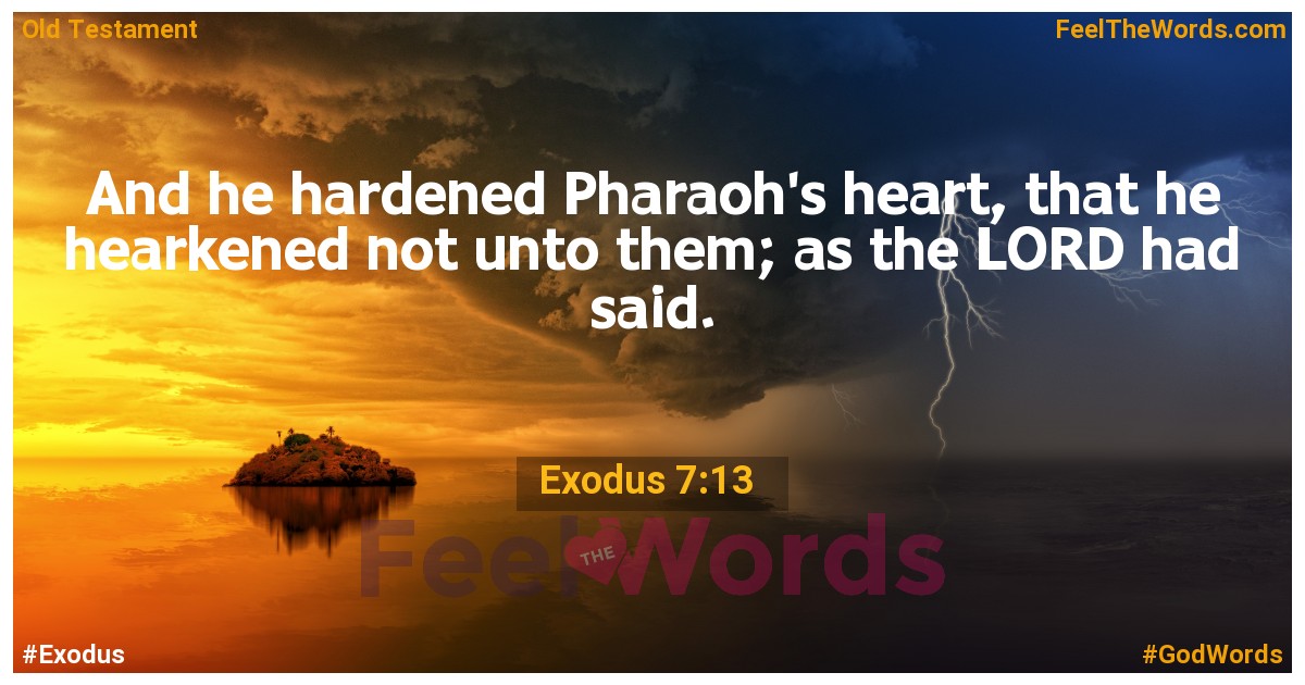 Exodus 7:13