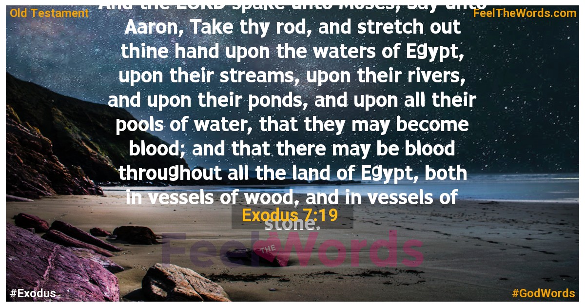 Exodus 7:19
