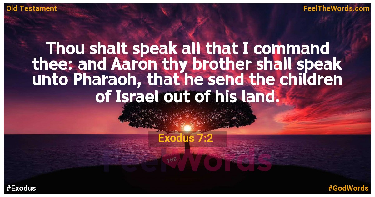 Exodus 7:2