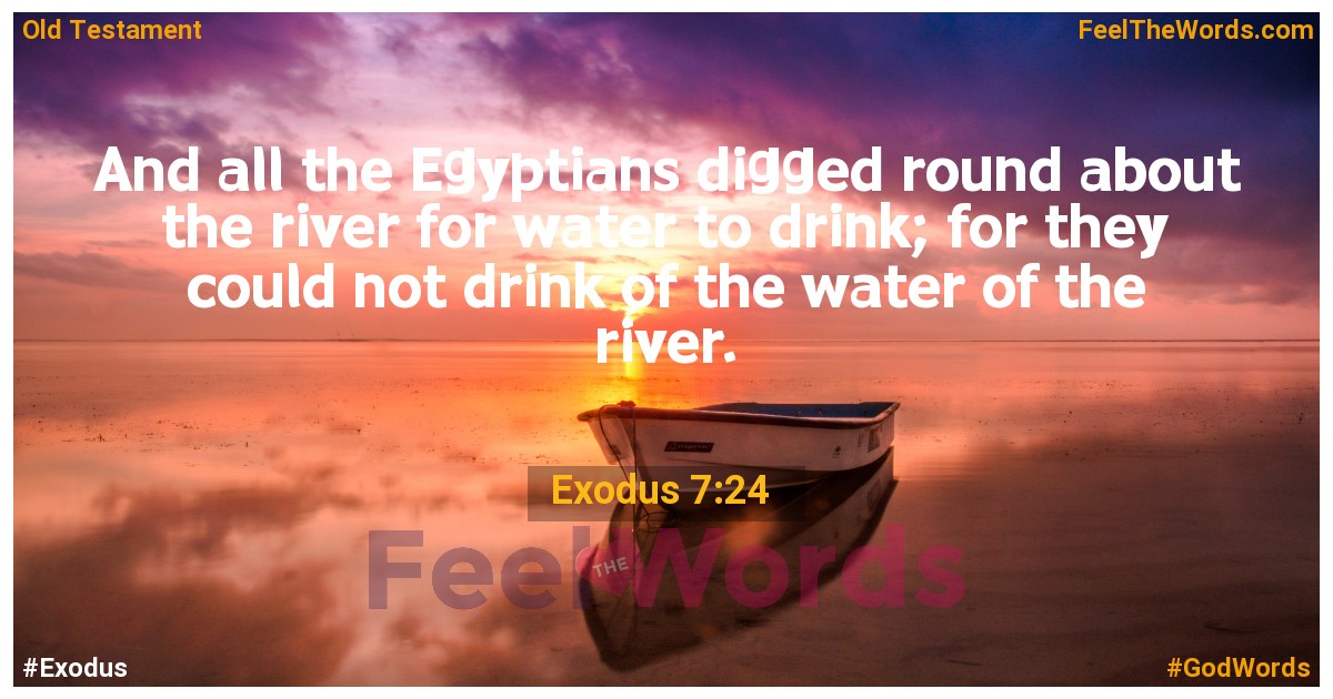 Exodus 7:24