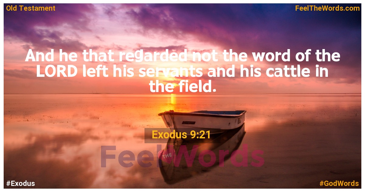 Exodus 9:21