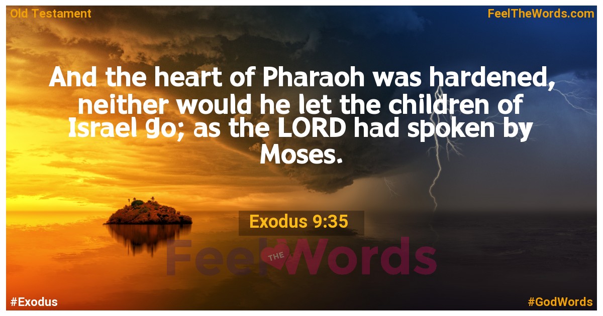 Exodus 9:35