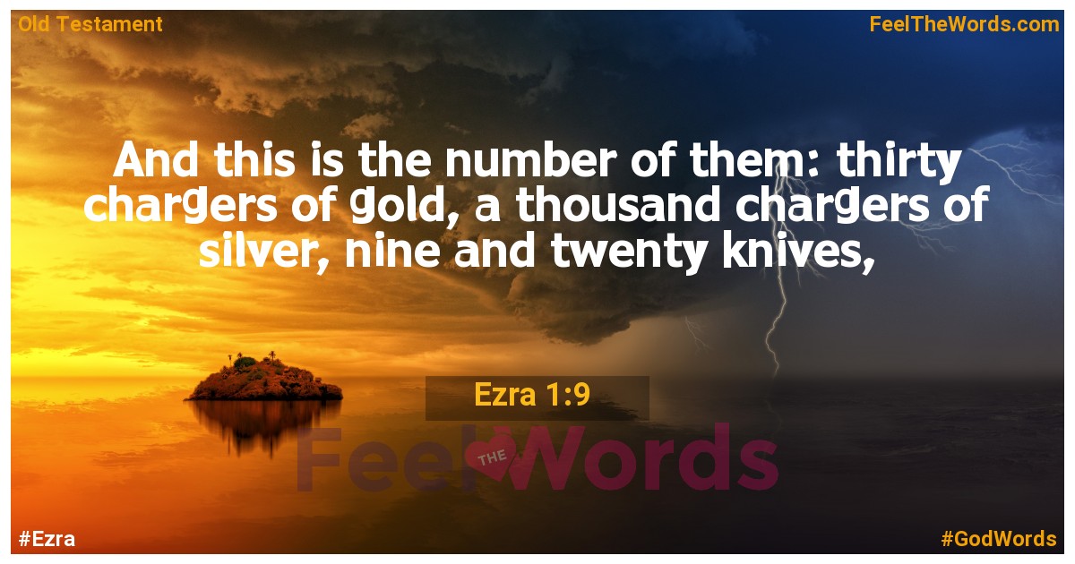 Ezra 1:9