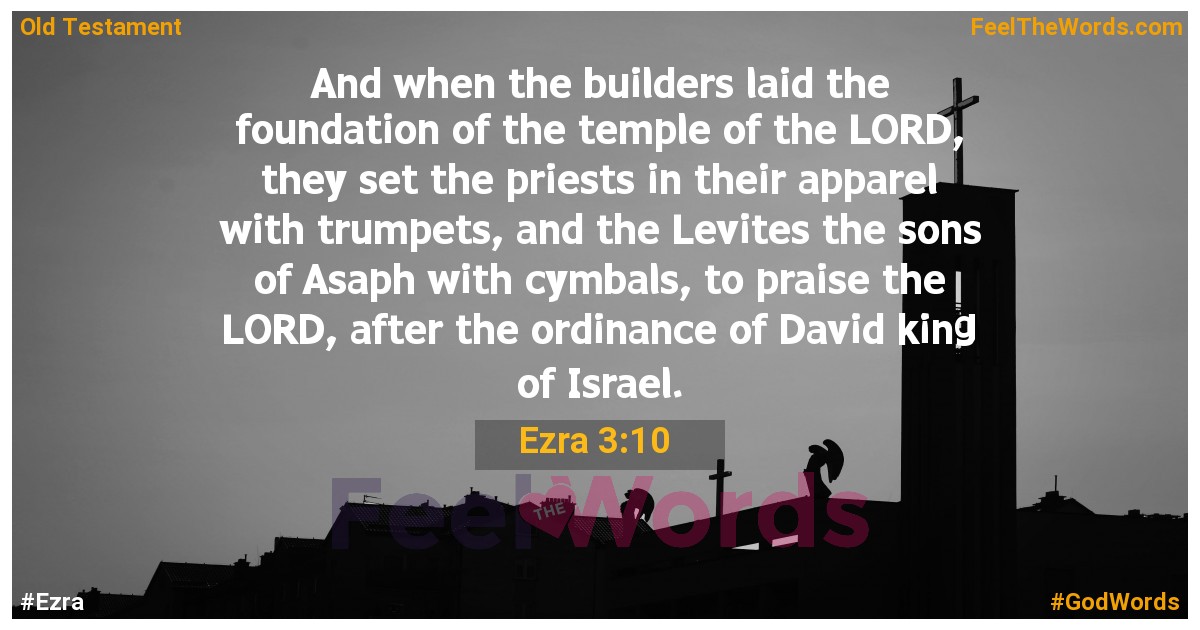 Ezra 3:10