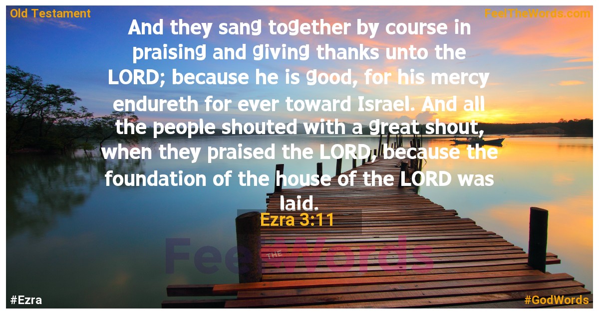 Ezra 3:11