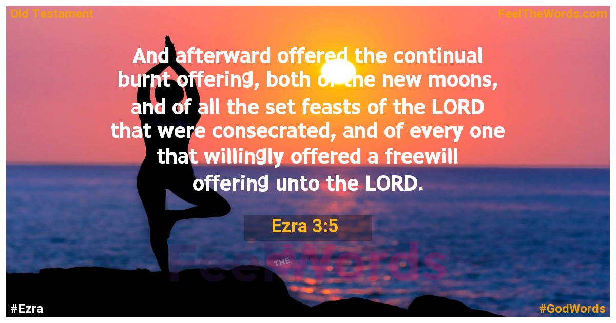 Ezra 3:5