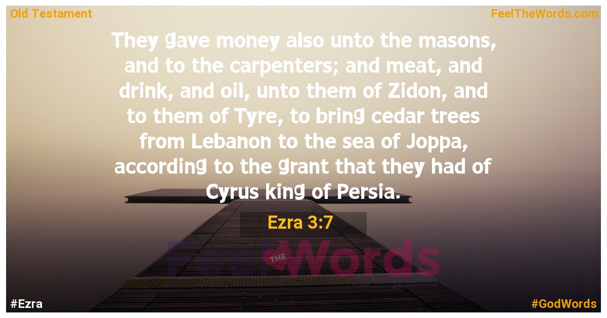 Ezra 3:7