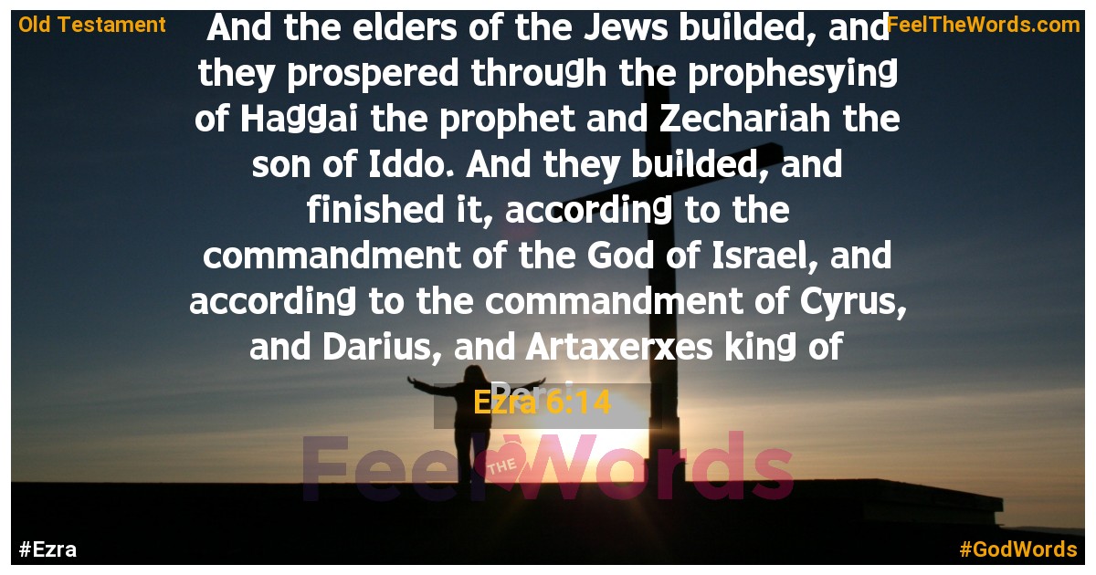 Ezra 6:14