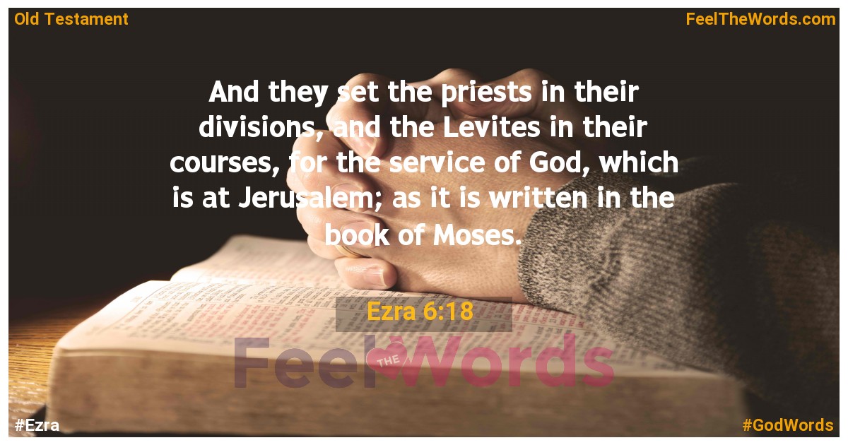 Ezra 6:18