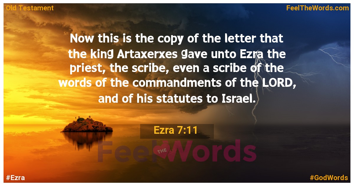 Ezra 7:11
