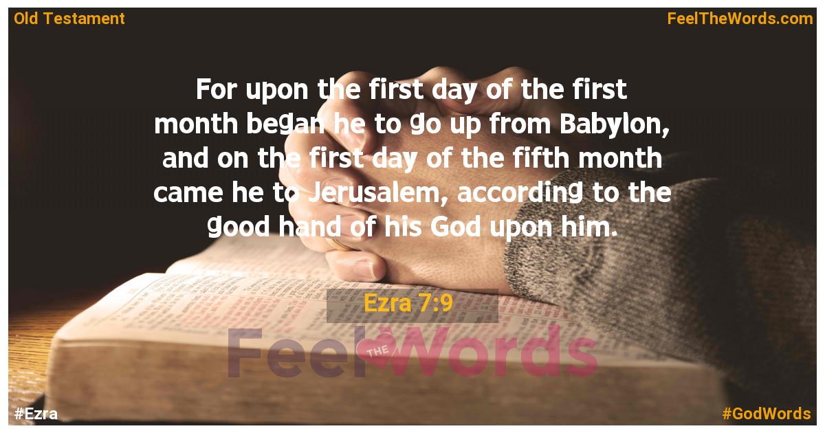 Ezra 7:9
