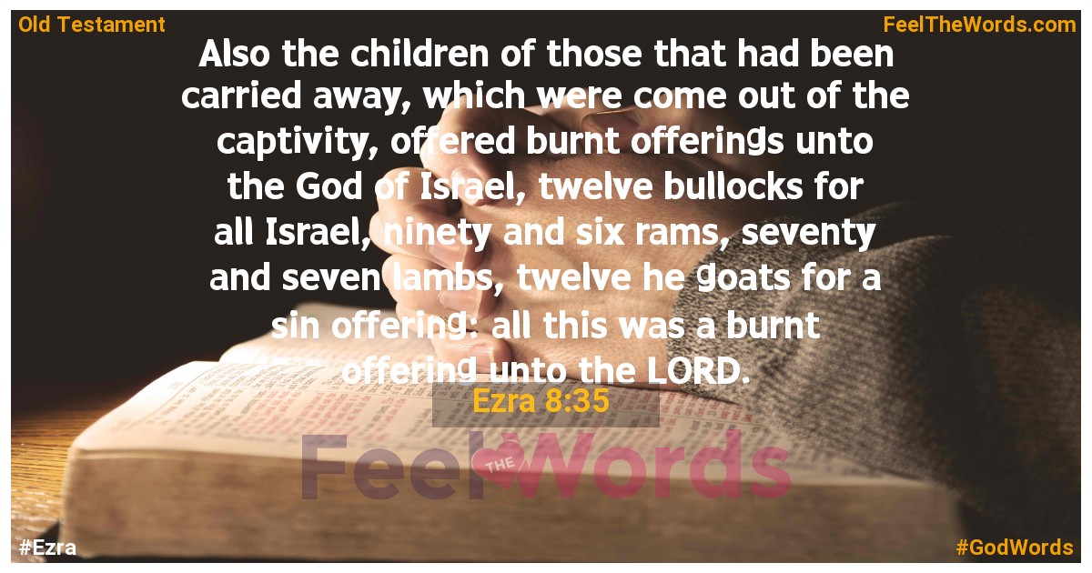 Ezra 8:35