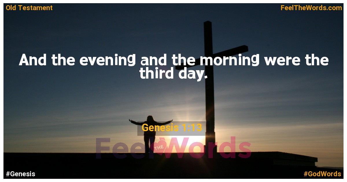 Genesis 1:13