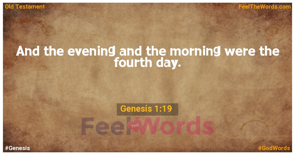 Genesis 1:19