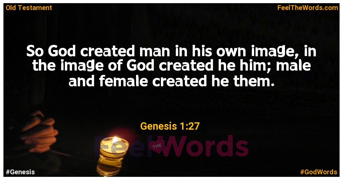 Genesis 1:27