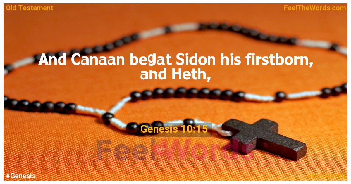 Genesis 10:15