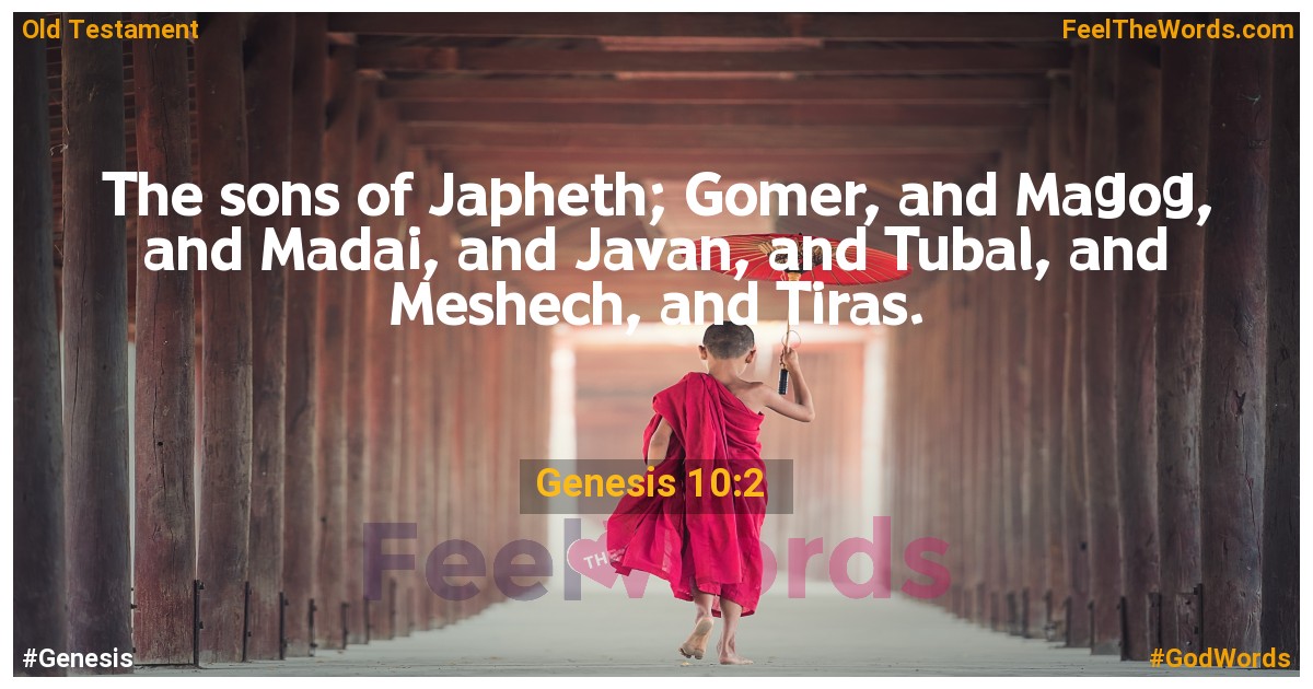 Genesis 10:2