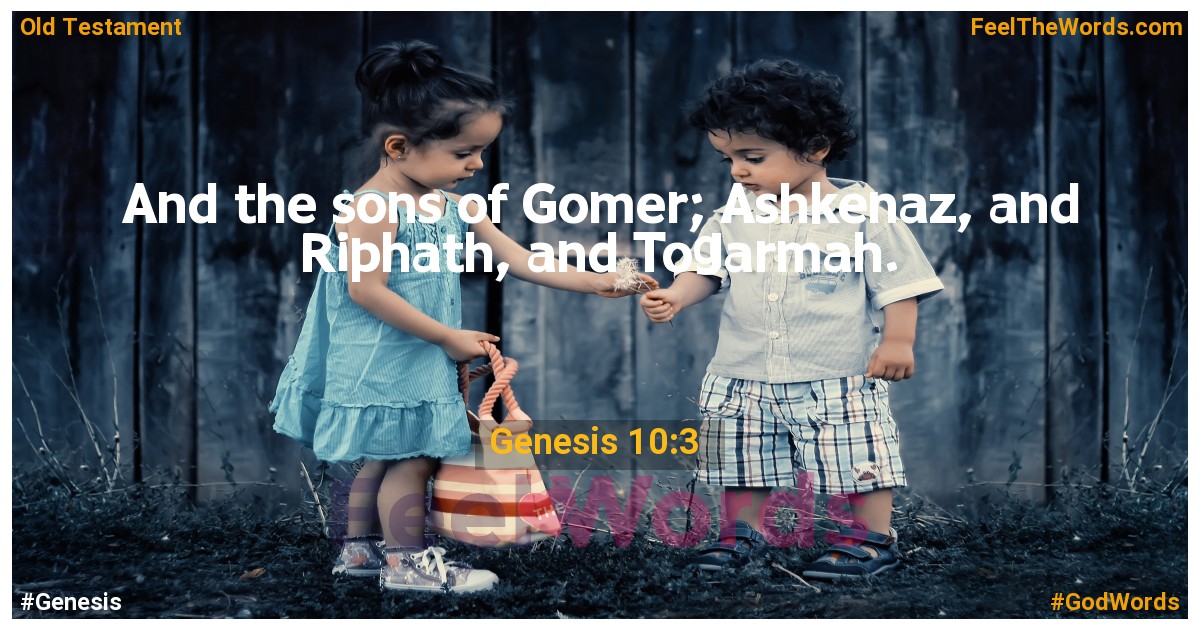 Genesis 10:3