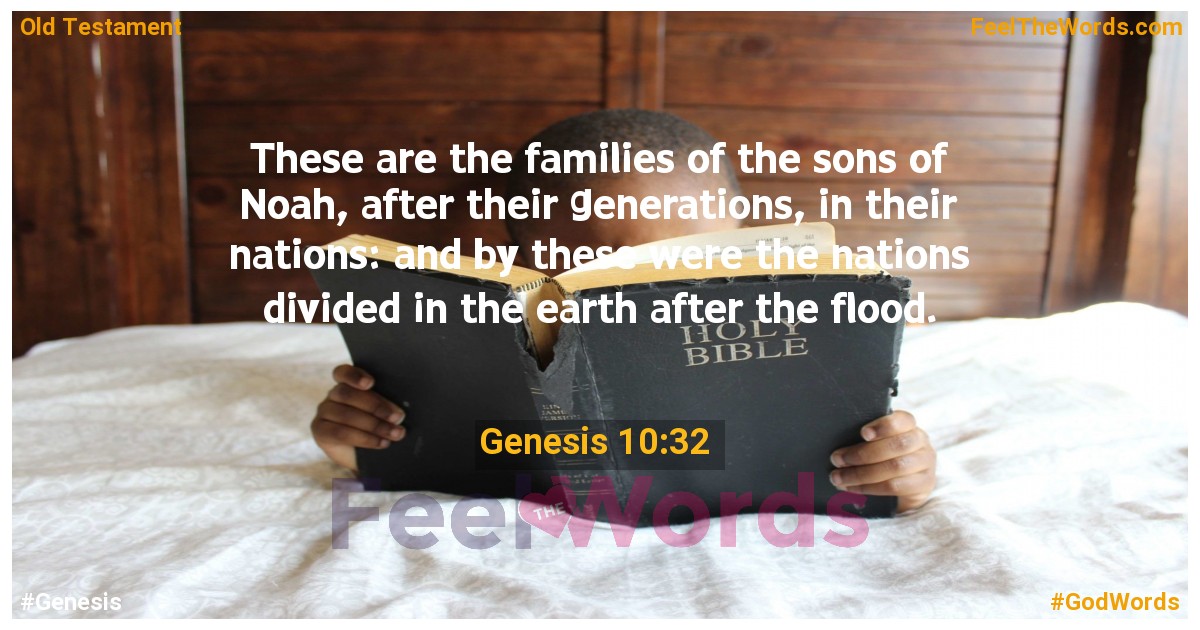 Genesis 10:32