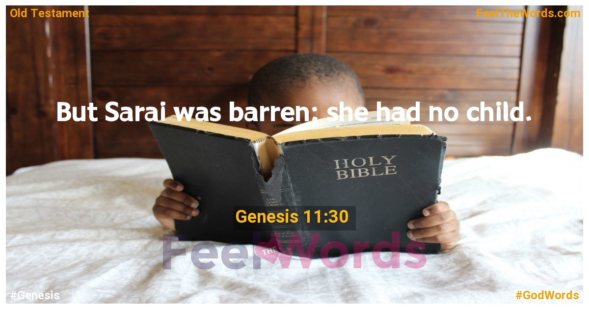 Genesis 11:30