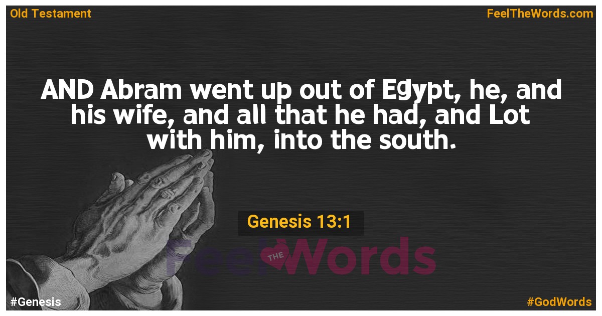 Genesis 13:1