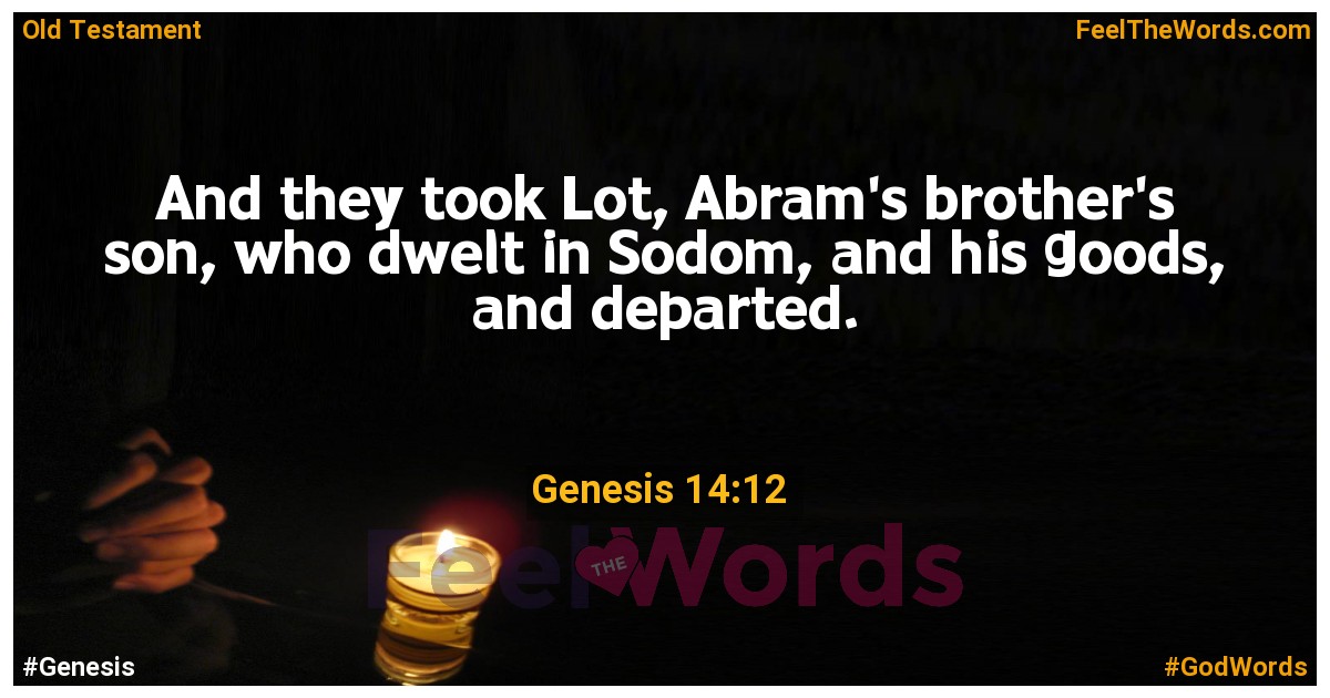 Genesis 14:12