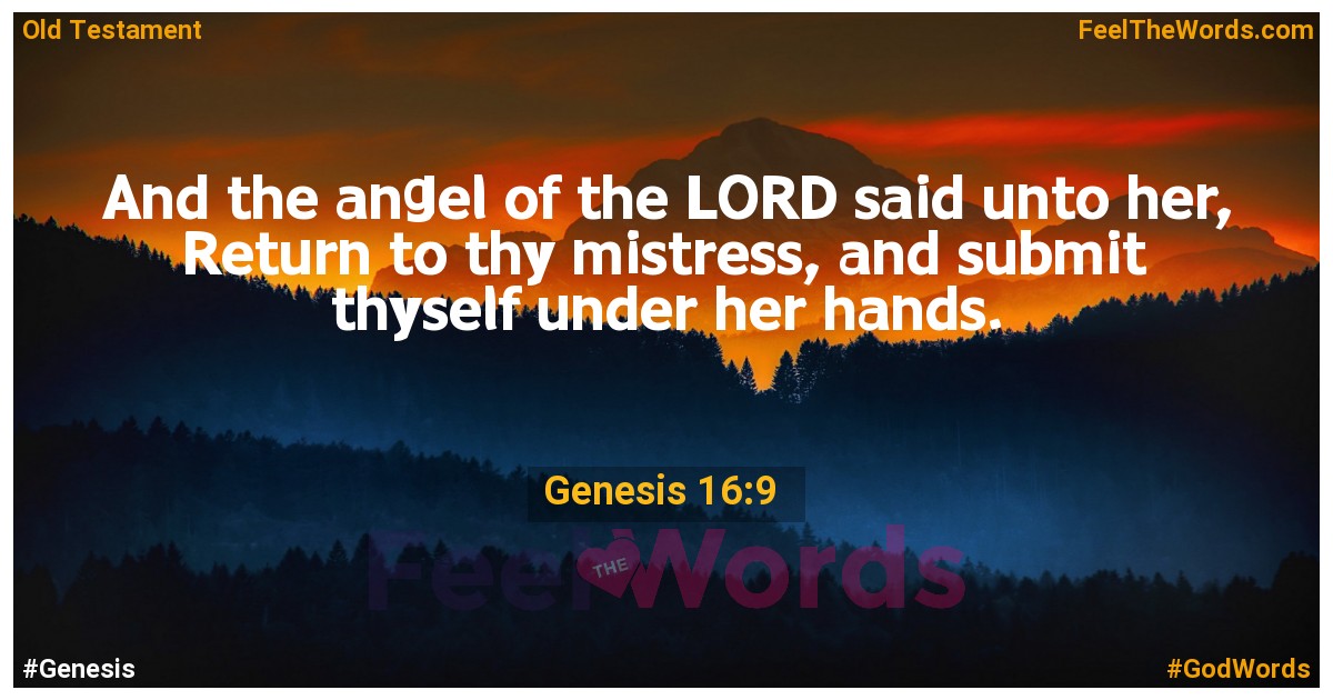 Genesis 16:9
