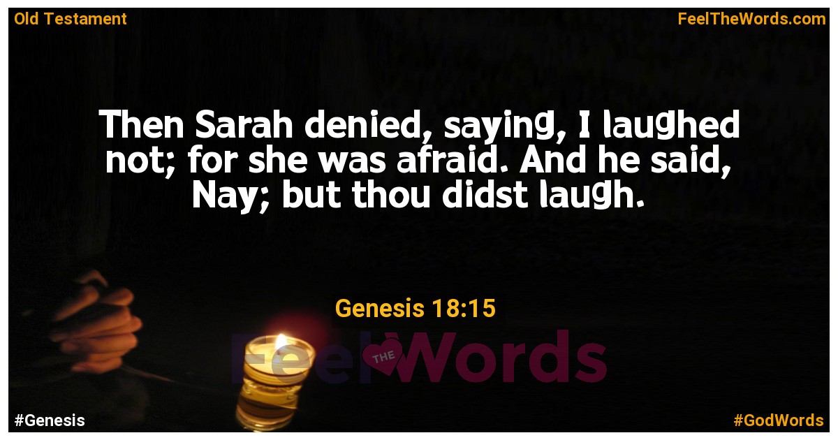 Genesis 18:15