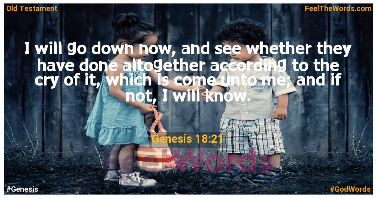 Genesis 18:21