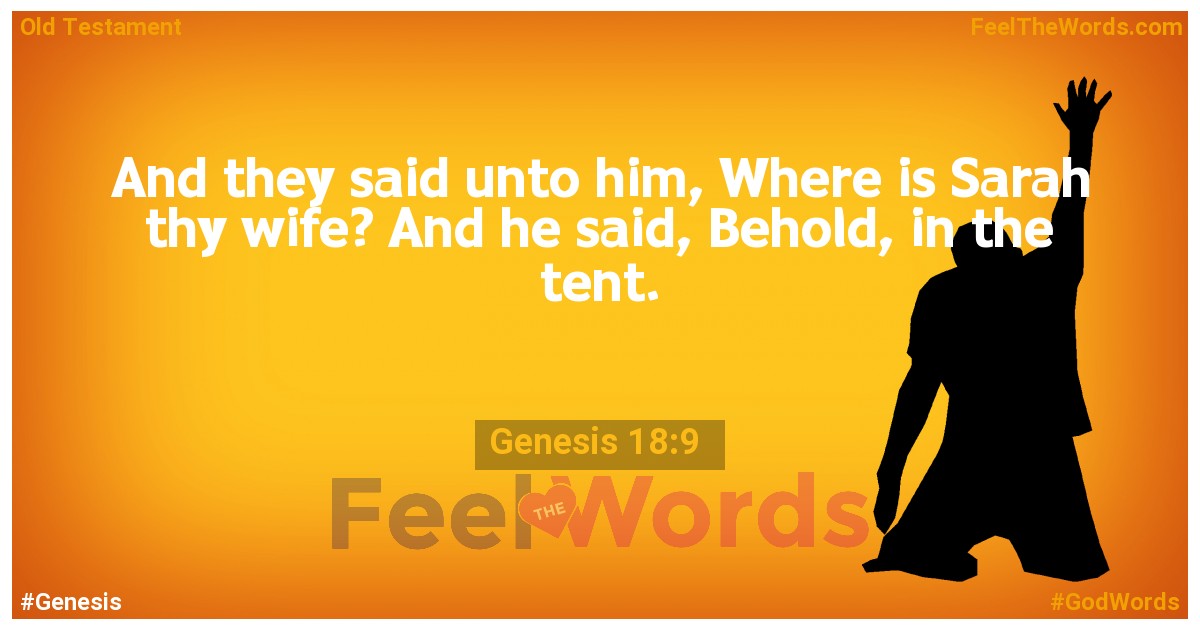 Genesis 18:9