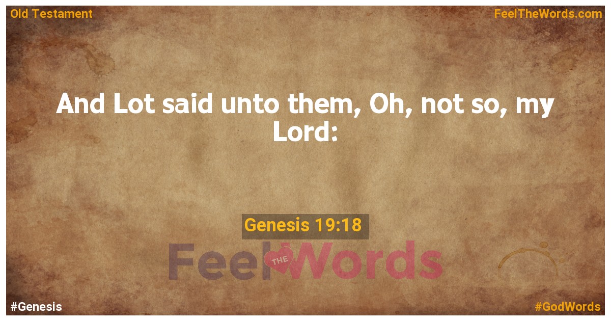 Genesis 19:18