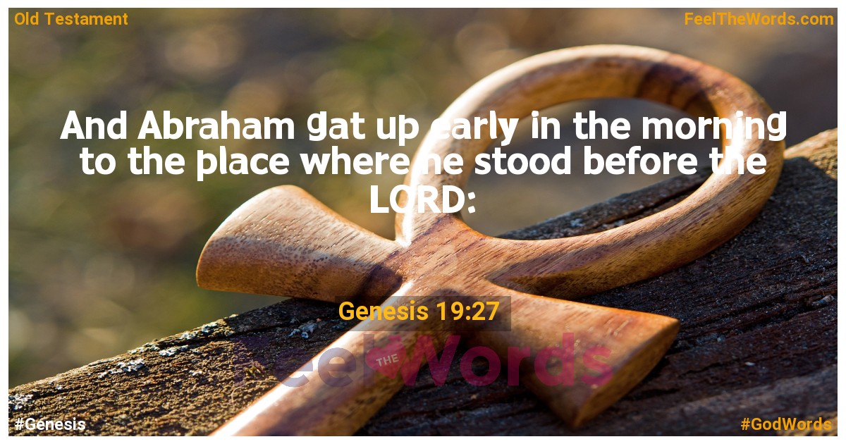 Genesis 19:27