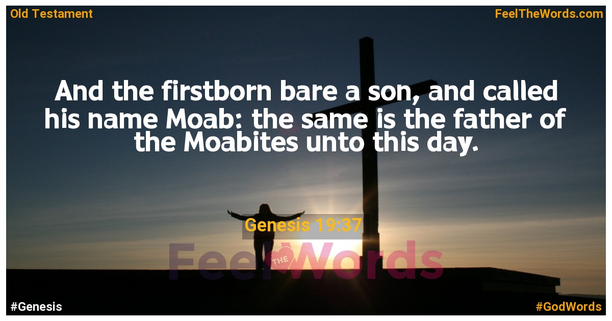 Genesis 19:37