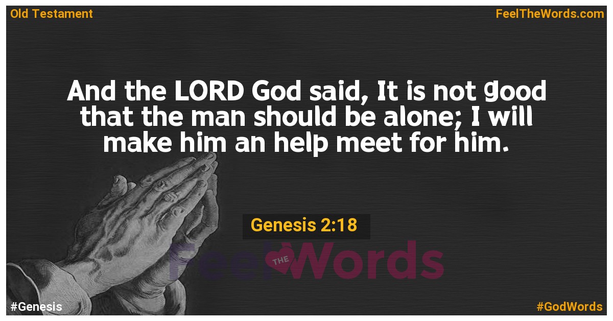 Genesis 2:18