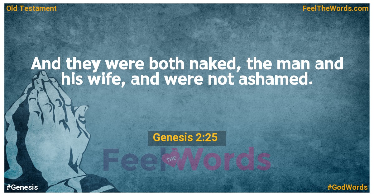 Genesis 2:25