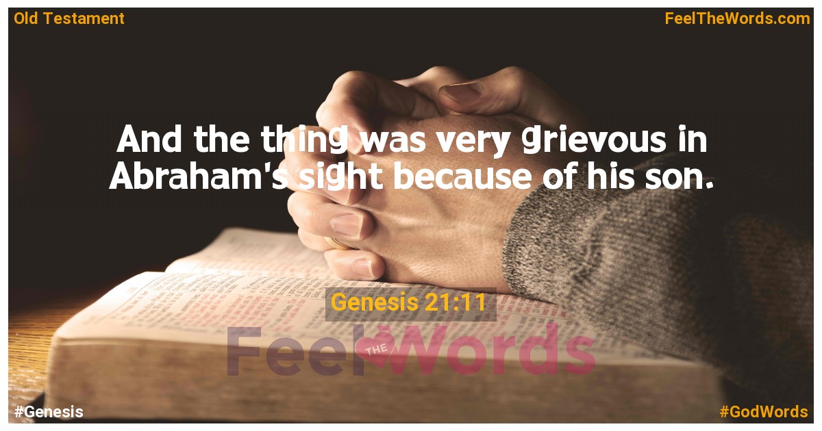 Genesis 21:11
