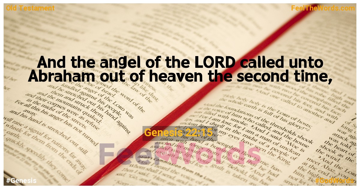 Genesis 22:15