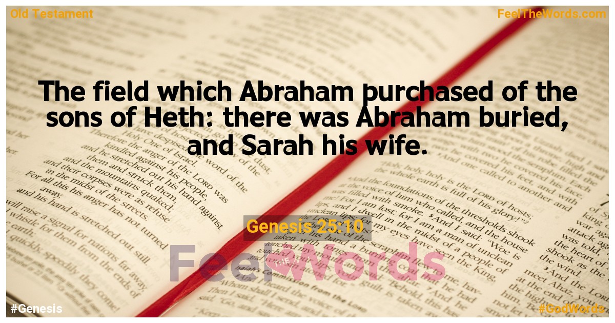 Genesis 25:10
