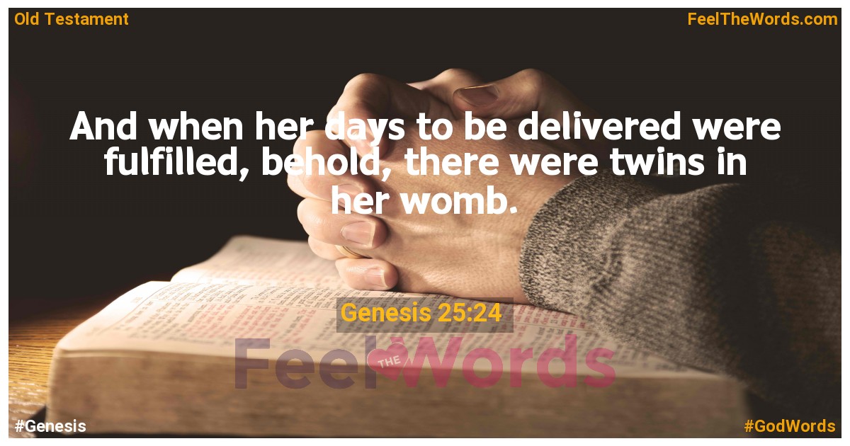 Genesis 25:24