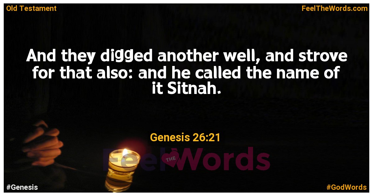 Genesis 26:21